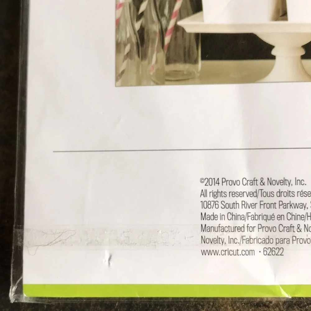 NWT Cricut Explore printable sticker paper 12 sheets custom stickers 8.5 X 11